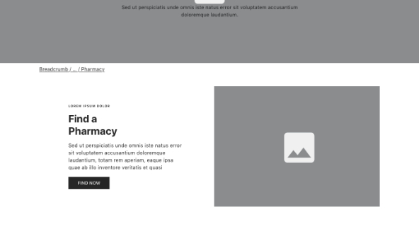 find pharmacy wireframe